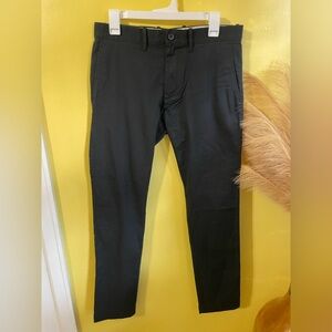 J. Crew Men's Black Chinos